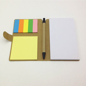 Customized Printing Brand <strong>Memo</strong> Pad Notepad Sticky <strong>Notes</strong> Pad and Pen Stationery Diary <strong>Notebook</strong> with Sticky <strong>Note</strong>