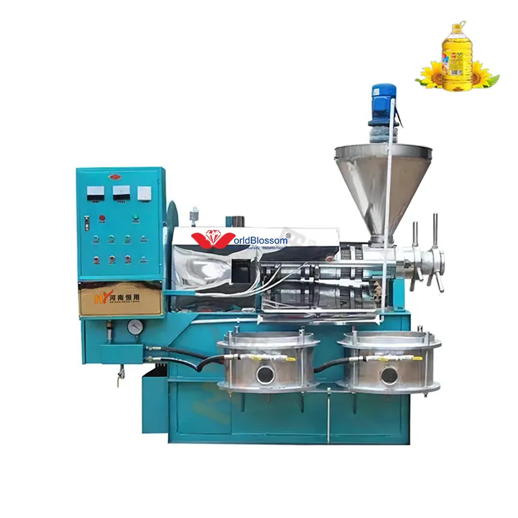 Máquina de prensado de aceite de venta de fábrica para semillas de girasol