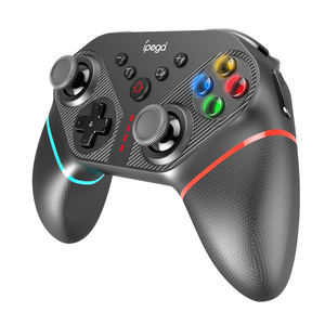 Ipega-Controlador de juegos inalámbrico con Bluetooth, mando programable de 6 ejes con turbo para Switch, PS3, Android, PC