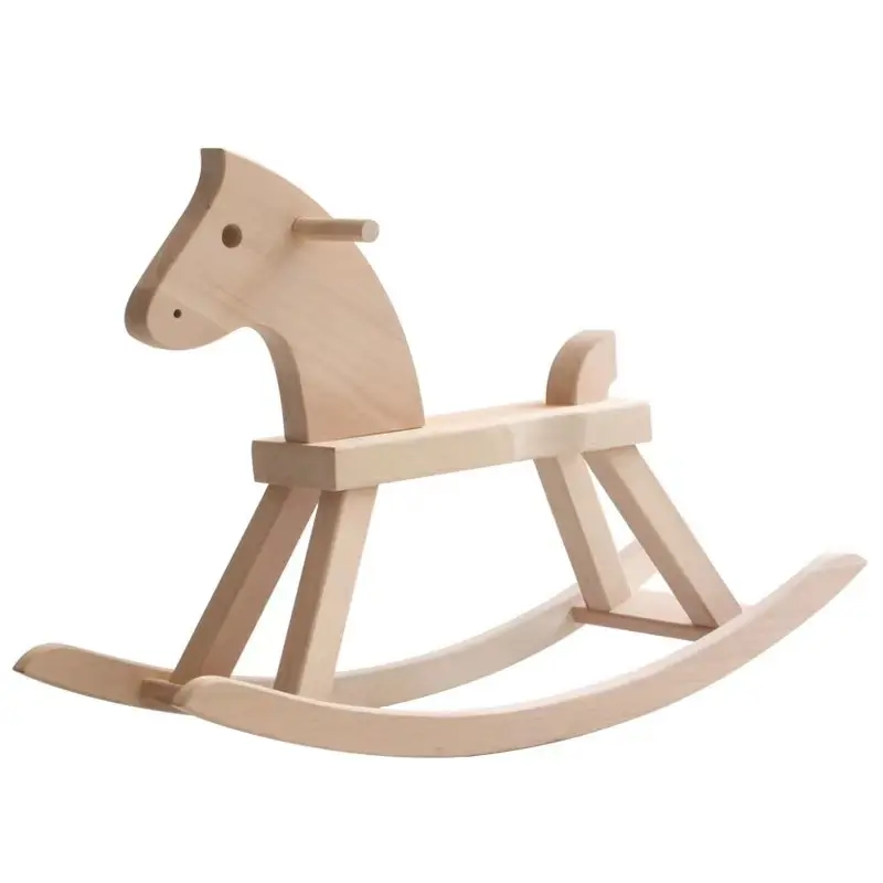 HOYE CRAFTS-mecedora de bebé, juguetes de desarrollo físico, caballo Mecedor de madera, precio de fábrica