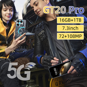 2025 yeni GT20 Pro evrensel Android Smartphone 4G/5G cep telefonu Ultra temizle 7.3 inç ekran 108MP Deca çekirdek fransızca İspanyolca - Product Image 3
