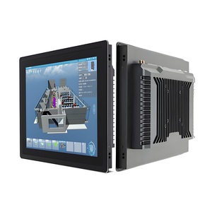 Industriale Fanless Computer Pc Ip65 robusto pannello finestra linux montaggio a parete incorporato resistivo Touch Screen Monitor industriale - Product Image 1