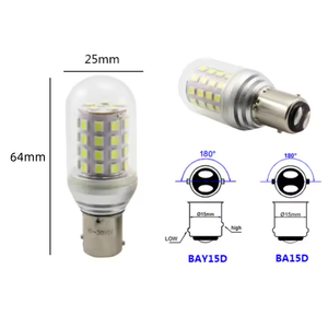 LED minyatür ampuller baba15d BAY15D 10-30V 6-12V LED LED deniz navigasyon ampul - Product Image 5