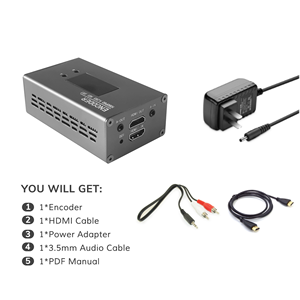 Lo Streaming di Video Encoder NDI HX Encoder - Product Image 5