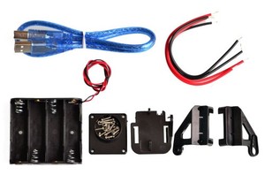 Nuovo motore di tracciamento evitamento Smart Robot Car Chassis Kit Speed Encoder Battery Box 2WD modulo ad ultrasuoni per Arduino kit