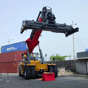 Heavy <strong>Container</strong> <strong>Handler</strong> 45 Ton Reach <strong>Stacker</strong> SRSC45H2 Port Handling Machine with Anti-Rollover Protection - Product Image 3