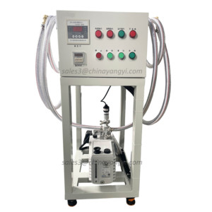 Pre-Vacuum <strong>System</strong> for Refrigeration Equipment Production Line with Electrical <strong>Microprocessor</strong> <strong>Control</strong> and Rotary Vane Vacuum Pump - Product Image 5