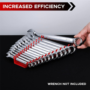 Tùy Chỉnh OEM Hỗ Trợ Hot Bán 2PC Nam Châm Cờ Lê Giá Có Thể Tháo Rời 12-Mảnh Thiết Lập Từ Khung Nhựa - Product Image 4