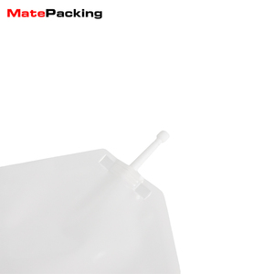 Dökün paketi Doy büküm yeniden kullanılabilir özelleştirilmiş emzik kese sıvı temizle pencere ile 100ml ambalaj 1l Spouted çanta 500ml Doypack - Product Image 3