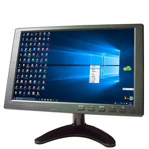 Monitor LED TFT de tamaño pequeño de 12 pulgadas, pantalla LCD, monitor de tableta LCD de escritorio VGA de 12,1 pulgadas