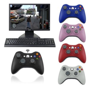 Xbox 360および360Slim /PC用のXbox3602.4Gワイヤレスコントローラーゲームパッドジョイスティックと互換性のあるワイヤレスコントローラー - Product Image 3
