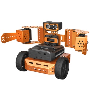 Hiwonder Qdee buhar eğitim Kickstarter projesi öğretmek her şey programlanmış Robot öğrenme kodu Microbit Lego ile uyumlu