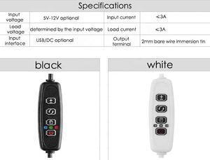 OEM 5V 12V USB-Kabel mit Farb dimmer Ein/Aus-<span class=keywords><strong>Timer</strong></span>-Schalter