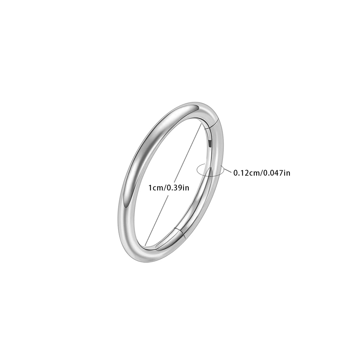 Silver (inside diameter 10mm 1PC)
