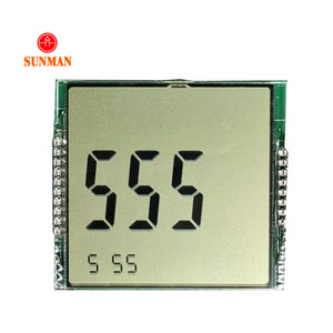 Nhà máy tùy chỉnh HTN FSTN va LCD 7 đơn sắc phân khúc LCD hiển thị tùy biến phân khúc điện năng thấp máu glucometer Gluco Meter LCD - Product Image 2