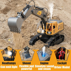 <strong>2025</strong> New Style 2.4ghz <strong>Rc</strong> Excavator <strong>Toy</strong> 1/14 Scale 12 Channels Engineering <strong>Toys</strong> <strong>Rc</strong> Alloy Excavator <strong>Toy</strong> - Product Image 4