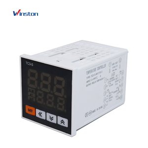 Controlador de temperatura PID con pantalla digital, 2 unidades