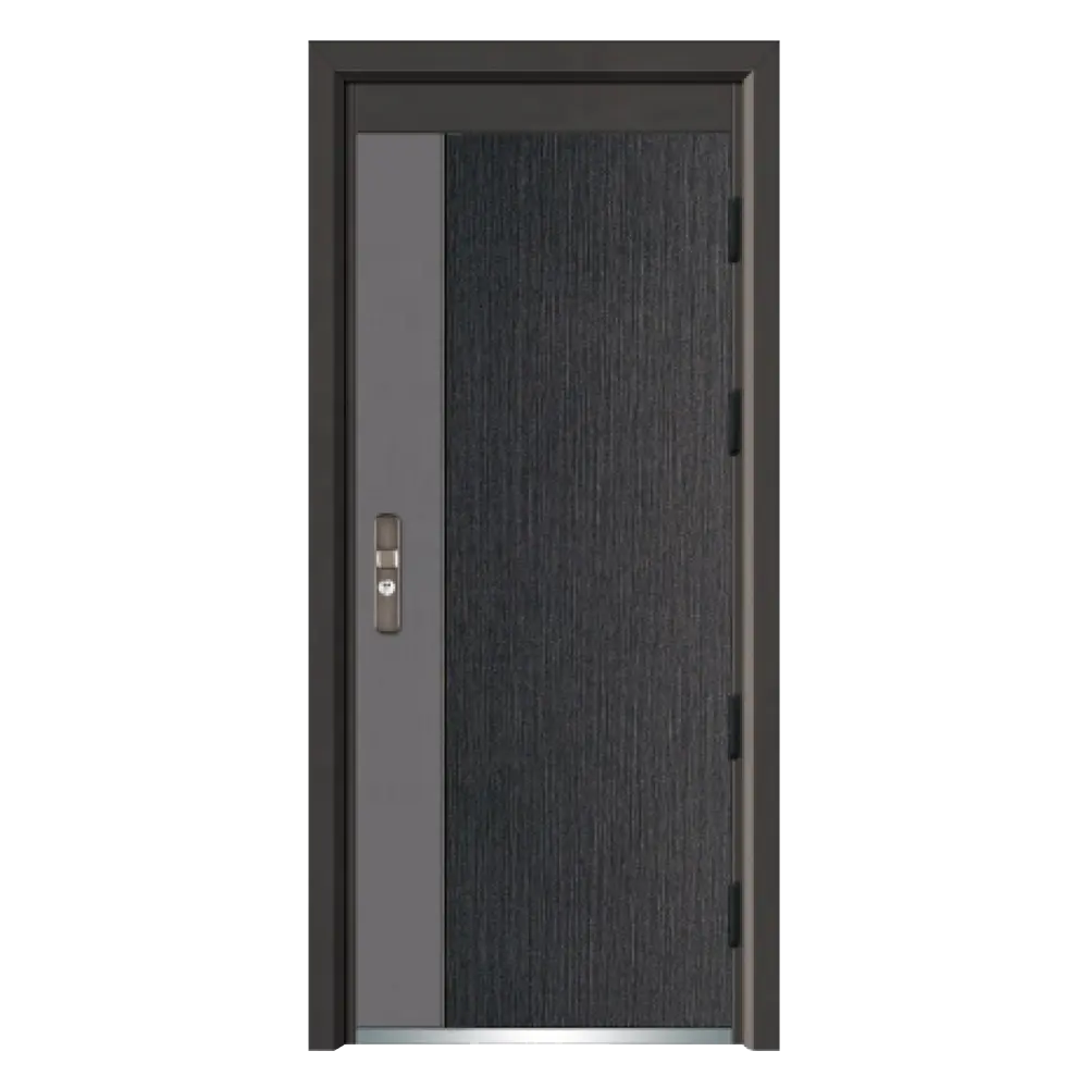 Dernière conception de porte métallique en acier de sécurité extérieure de style Offre Spéciale de luxe à prix abordable