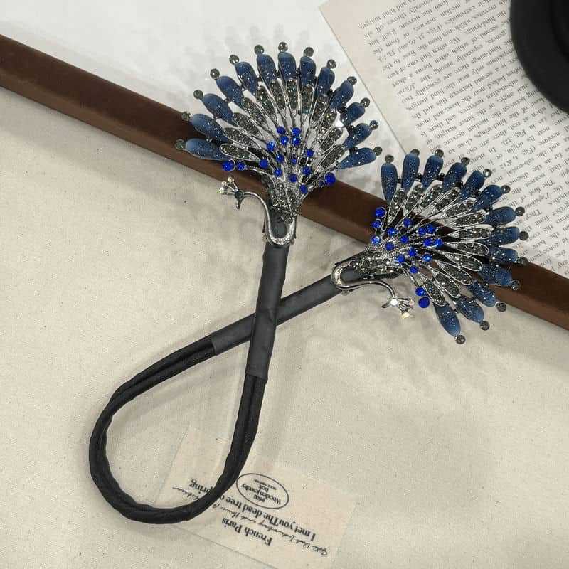Blue peacock