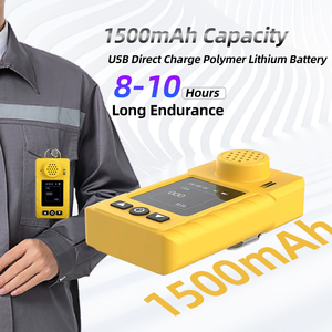 Portable Combustible Gas Detector Sensitive Diffusion LPG Alarm / <strong>LEL</strong> / Natural / <strong>Methane</strong> Gas Detecting - Product Image 5