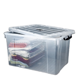 Cajas apilables de plástico pp para almacenamiento de artículos diversos, contenedor de plástico para el hogar, buena calidad - Product Image 5