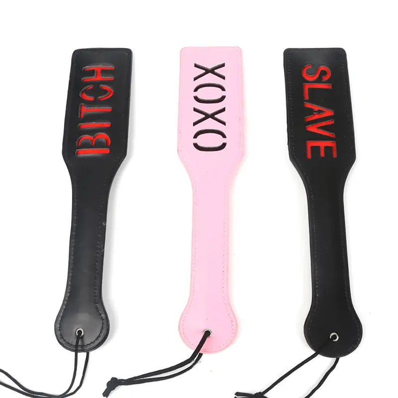 Erotic Pu Spanking Paddle Bdsm Restraints Slave Sanking Pat Adult Sex Toys For Woman Sex Game%