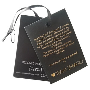 <span class=keywords><strong>String</strong></span>-Style Impresso Algodão Pendurar <span class=keywords><strong>Tags</strong></span> Folha-UV Technics Vestuário Sapatos Sacos Acessórios Etiquetas de preço durável Material de metal papel