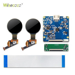 1.39 pollici 400x400 Piccola rotonda flessibile <span class=keywords><strong>oled</strong></span> <span class=keywords><strong>display</strong></span> amoled pannello Cerchio Circolare Doppio schermo <span class=keywords><strong>LCD</strong></span> con interfaccia MIPI per VR