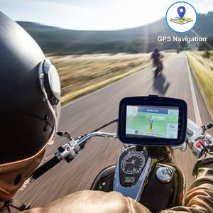 ออกแบบใหม่ Carplay เมตรรถมอเตอร์ไซด์ Gps Monitor Carplay จอแสดงผล Android หน้าจออัตโนมัติวิทยุรถจักรยานยนต์และ Gps Tracker โรงงาน