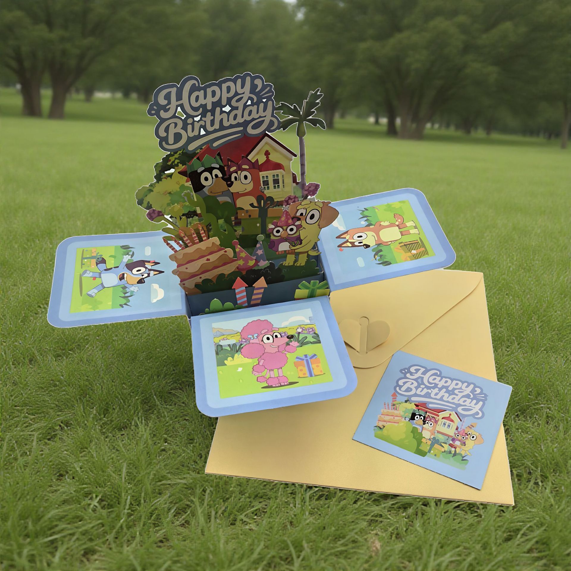 Birthday Boxes (Cartoon Style)