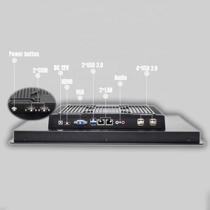 15.6&quot; Inch Widescreen <strong>Embedded</strong> <strong>Computer</strong> All in One Industrial Touch Panel PC J4125 Processor Fanless <strong>Embedded</strong> Pc
