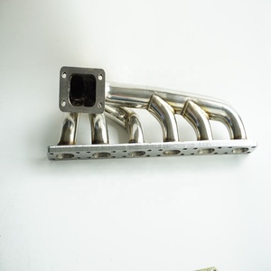 BMW E36 E46 325I 328I 330I M3 2.5L 2.8L 3L için Custom özel motor paslanmaz çelik Turbo Manifold başlığı