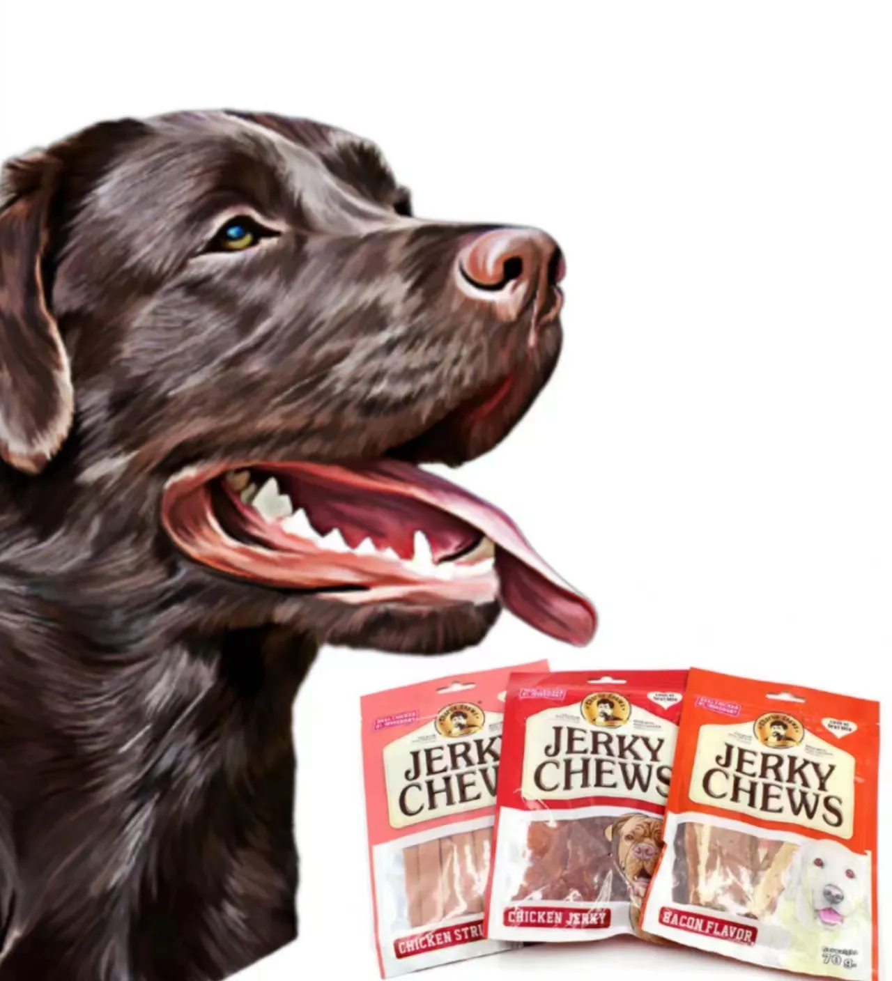 Premium Petfood-Benodigdheden Voor Hondenvoer Van Topkwaliteit Vervaardigt Beloningssnacks Voor Huisdieren Hond Kauwen Tandstok Droge Hondentraktaties