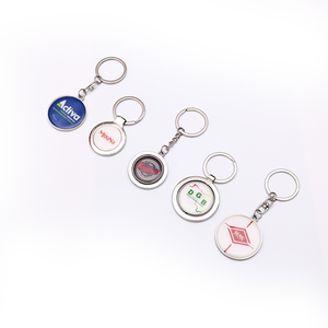 定制金属钥匙扣促销钥匙圈设计标志纪念品金属钥匙扣 - Product Image 2