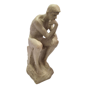 可定制室内树脂工艺品小雕塑人物摆件观赏者-耐用定制选项 - Product Image 5