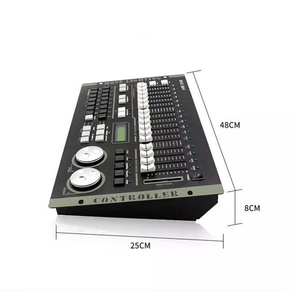 Potente DMX 512 Controller Max 512 Console Mixer di illuminazione da palcoscenico buono per luci PAR a LED con testa mobile con programmi integrati - Product Image 6