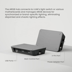 GMA02-1 Controller ventola RGB Controller Hub ARGB