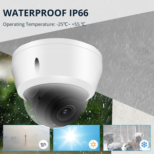 YCX Motion Face Detection H.265 PoE cablato torretta 6MP telecamere Dome sistema di telecamere di sicurezza per la registrazione 24-7 - Product Image 3