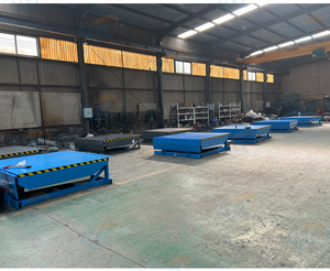 <strong>Warehouse</strong> <strong>Unloading</strong> <strong>Platforms</strong> Fixed Dock Leveller Hydraulic Swing Lip Truck Container <strong>Loading</strong> Ramp Dock Leveler - Product Image 3