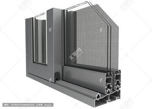 Aile konut alüminyum alaşım sürgülü Window105Series 3 parça alüminyum sürgülü cam pencereli pencereler - Product Image 5