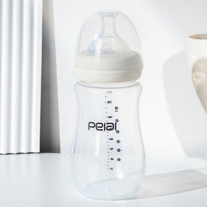 无双酚a母乳奶瓶，带天然乳头防绞痛奶瓶，适用于新生儿PP奶瓶，带防滑手柄 - Product Image 6