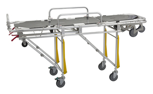 Ginee Medical Ambulance Trolley Automatic Loading Multifunctional <strong>Gurney</strong> Medical Stretcher for Hospital and Clinic Use - Product Image 3
