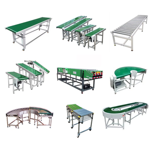 Transportador de rodillos flexibles de correa de junta tórica de acero inoxidable con ruedas expandibles de carga y descarga logística de largo alcance - Product Image 6