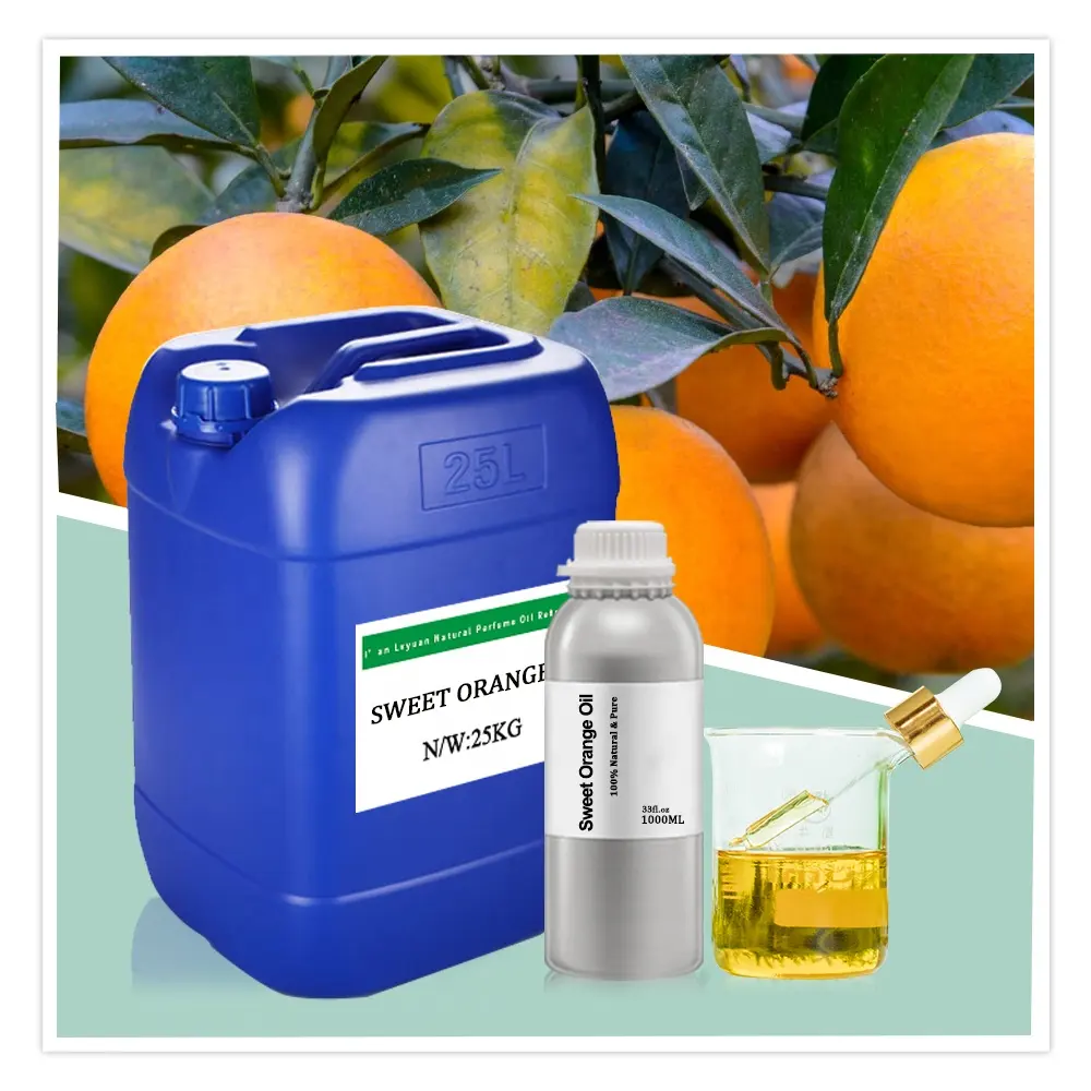 Doğal tatlı portakal yağı/turuncu uçucu yağ aromaterapi yağı için/tatlı portakal uçucu yağ