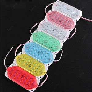 12V enjeksiyon LED modülü 12leds DC12V su geçirmez IP67 beyaz kırmızı yeşil mavi RGB Mini Smd kalıp modülü için işareti reklam - Product Image 5