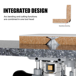 <strong>Arc</strong>-Shaped Integrated Milling <strong>Cutter</strong> Seamless Bending Carbide <strong>Arc</strong> Bending Former Router Bit - Product Image 4