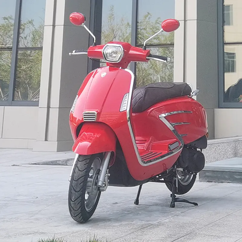 Ucuz fabrika fiyat jeneratör 150cc 200cc 4 zamanlı Boxer motosiklet Moto yetişkin gaz scooter 150cc yakıtlı motosiklet yarış