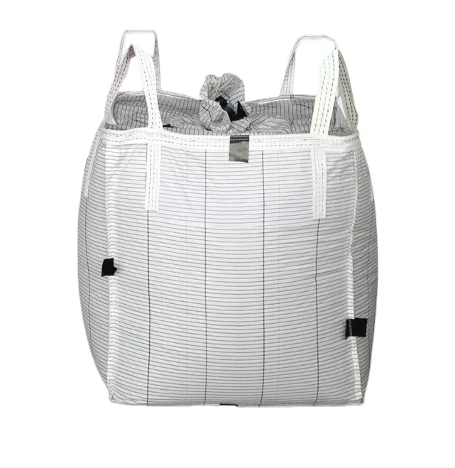 बड़े बैग निर्माण 1000 किलोग्राम, अनुकूलित आकार सुपर बैग, उच्च गुणवत्ता वाले टिकाऊ 1 टन हो सकता है