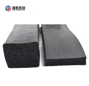 คุณภาพสูง EPDM ปรับแต่งทรงกลมสแควร์ฟองน้ําแข็งแถบซีลยางซีลยางสี่เหลี่ยมผืนผ้าซีล - Product Image 3
