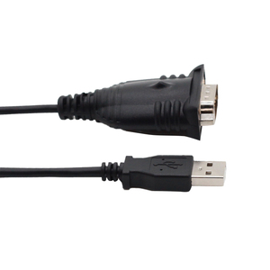 DB9 RS232串行到USB a型电缆支持Windows7 8 10 XP Linux和Mac计算机USB A到DB 9适配器 - Product Image 2